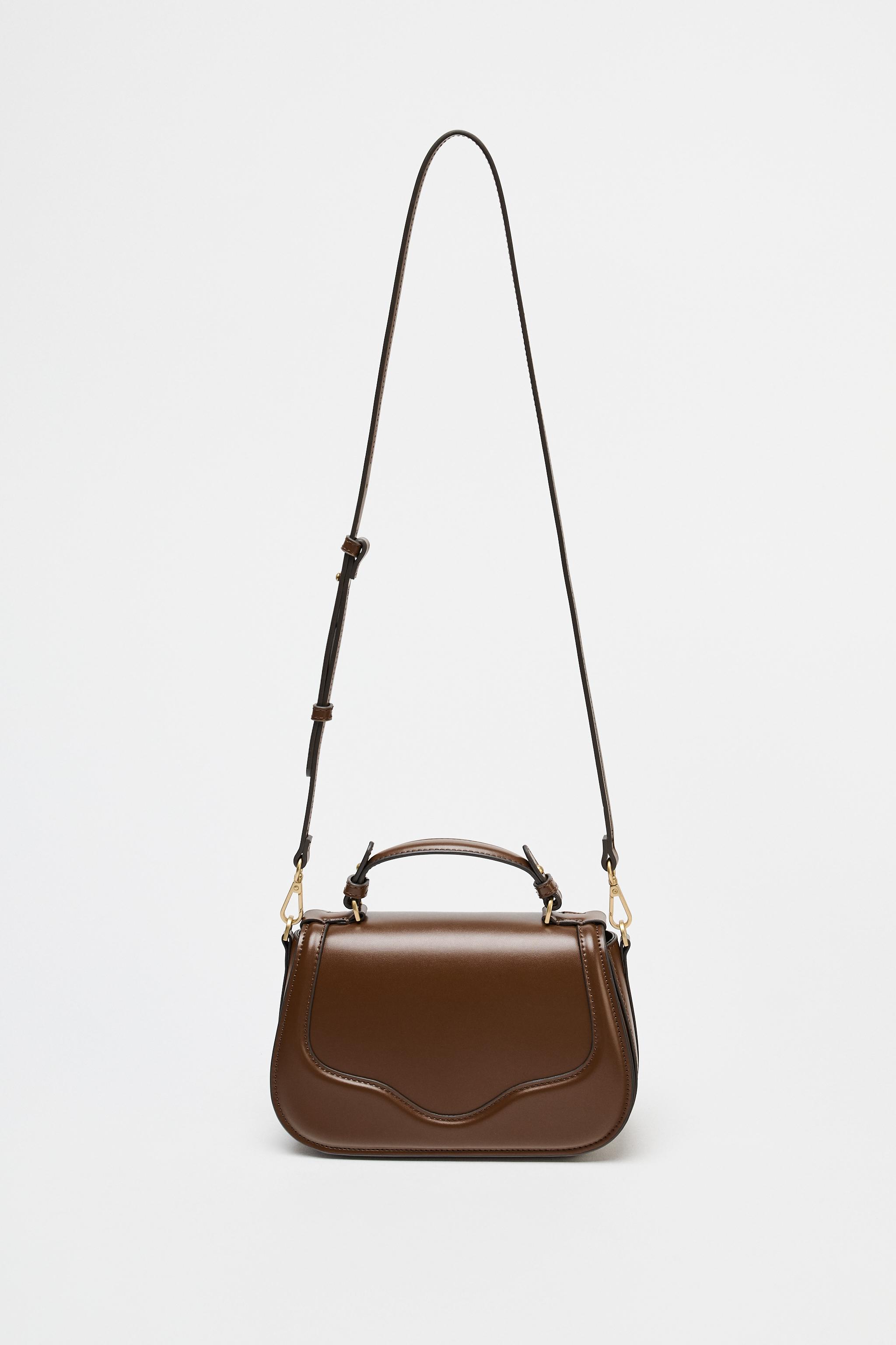 クロスボディバッグ - ダークゴールデンブラウン | ZARA Japan