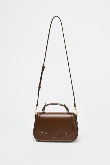 CROSSBODY BAG - Dark tan by Zara - Image 5