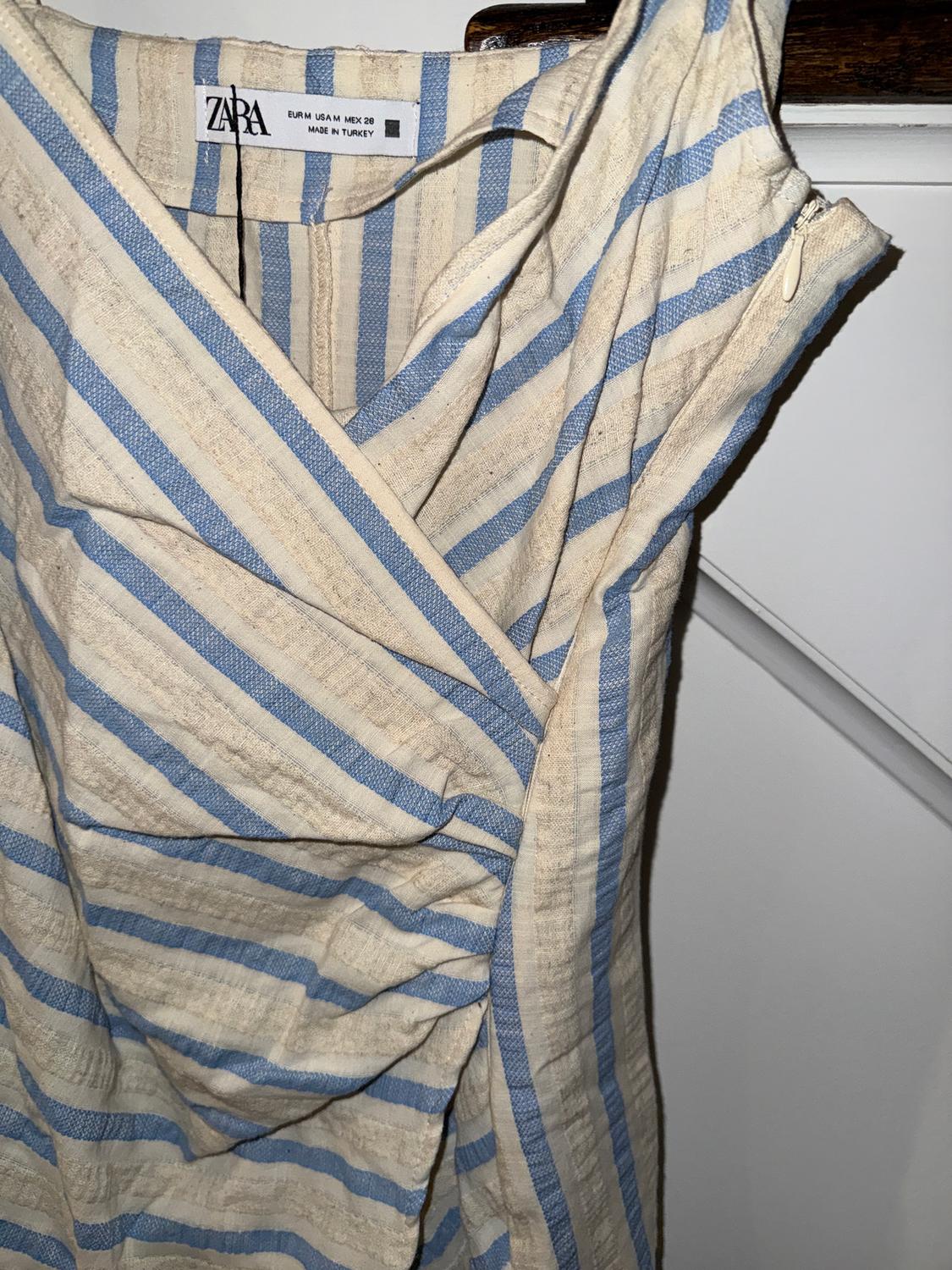 VESTIDO MINI TIRANTES RAYAS - Image 2