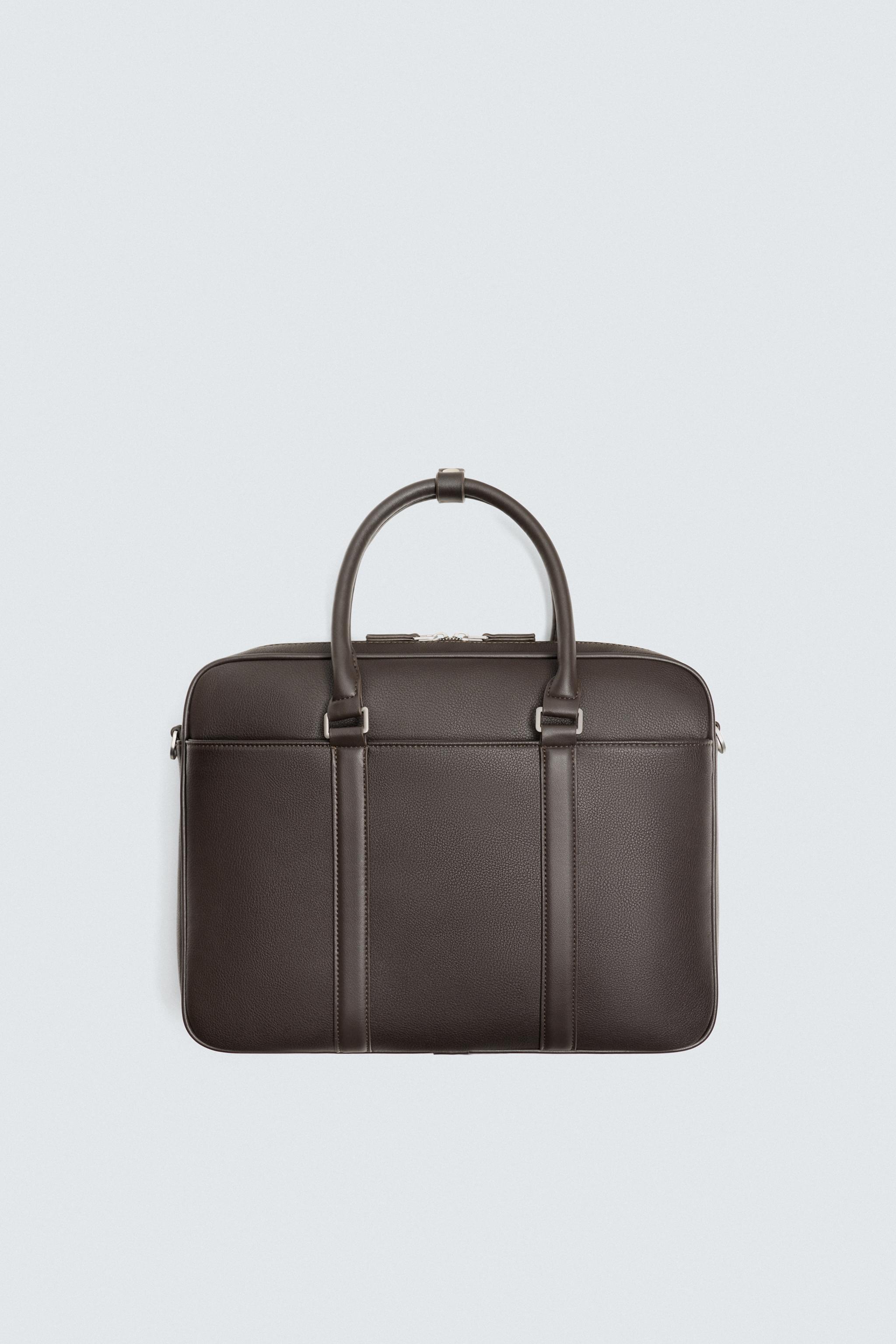 ZARA 無地トラベルバッグ ZARA 無地トラベルバッグ