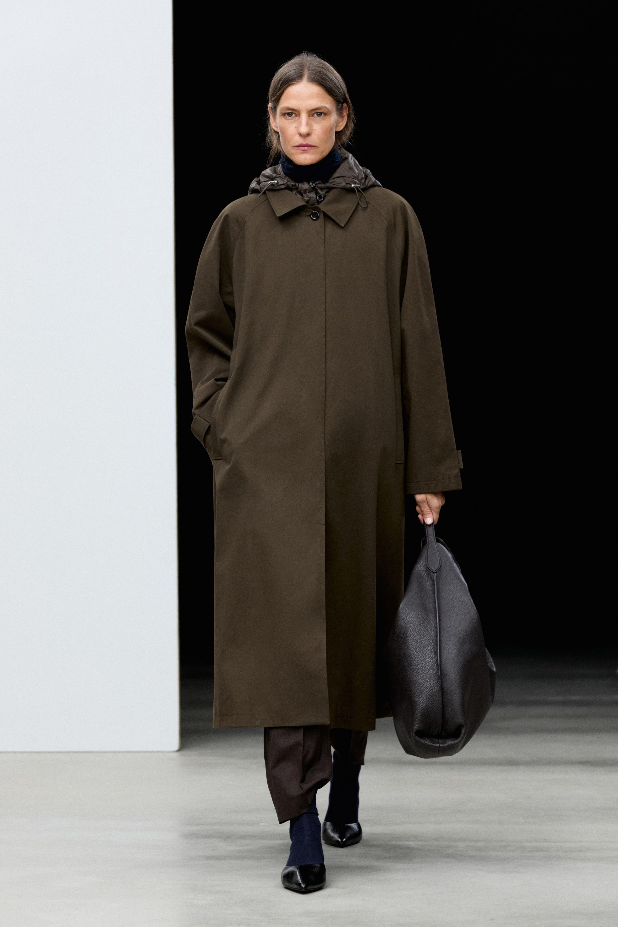 CAPEHORN / REMOTA　KHAKI　42 Removable hood trench coat - Khaki | ZARA United States
