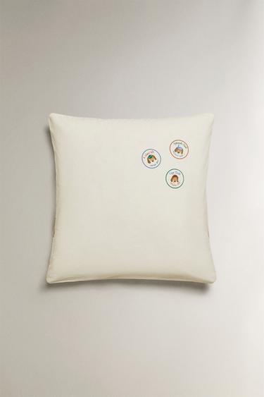 CHILDREN'S DOGGY PILLOWCASE — Multicoloured 2