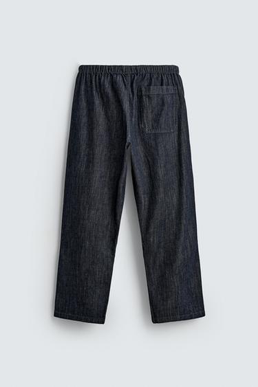 RELAXED FIT JOGGER JEANS - Indigo by Zara - Image 7
