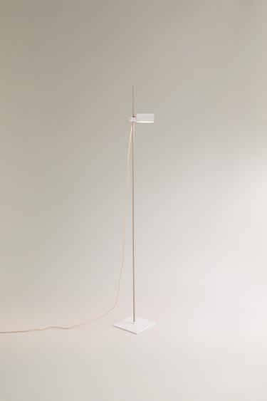 FLOOR LAMP | METAL SPOTLIGHT - White by Zara - Image 1
