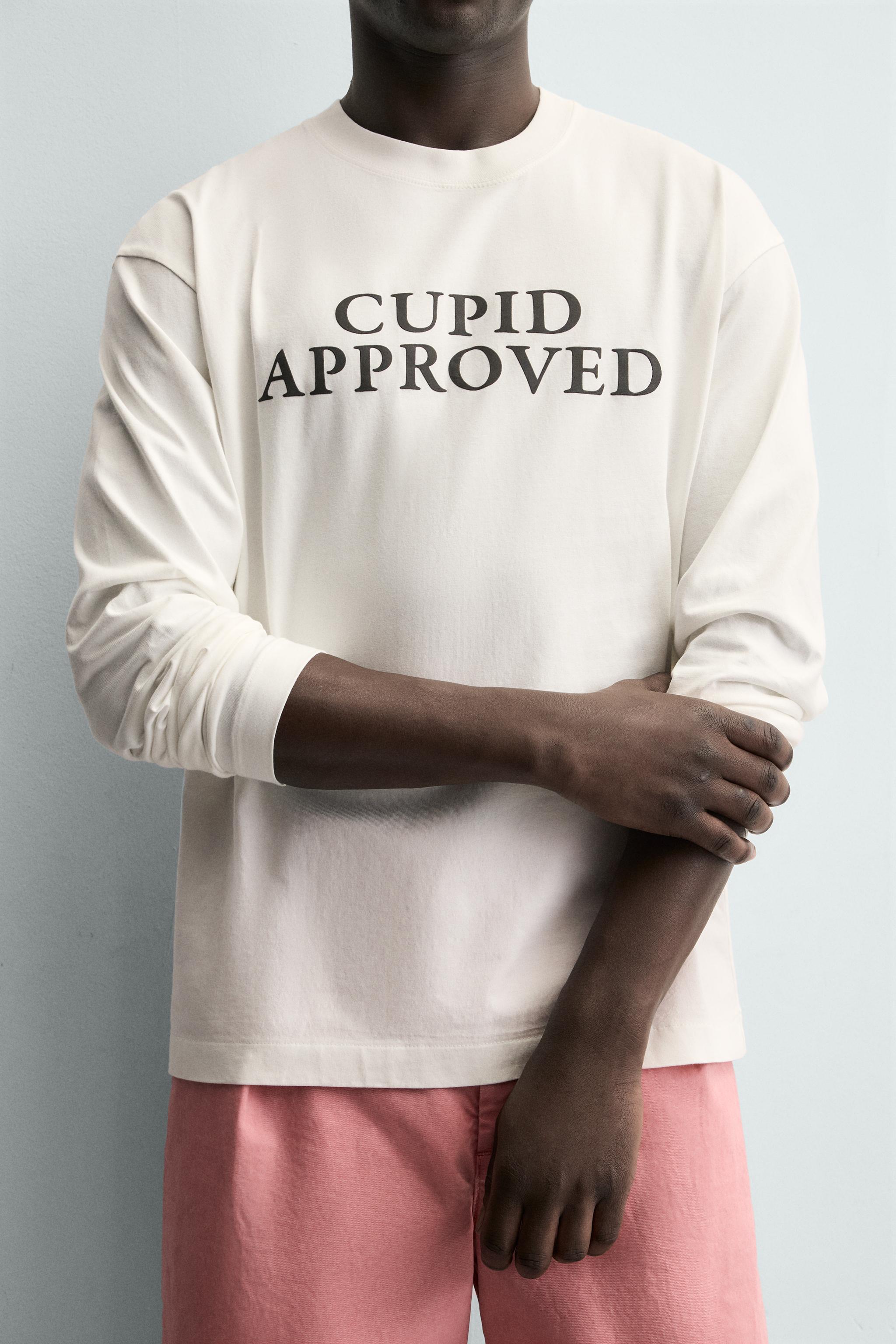CUPID TEXT T-SHIRT