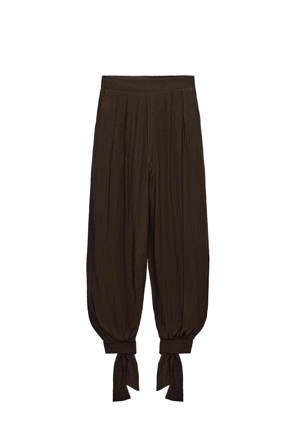 TIED BLOOMER PANTS - image 3