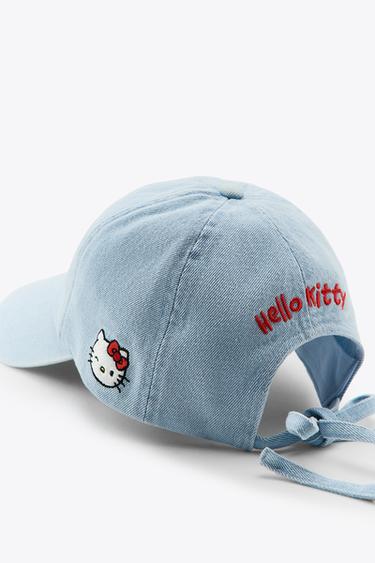 CASQUETTE EN DENIM HELLO KITTY © 2025 SANRIO - Bleu clair de Zara - Image 7