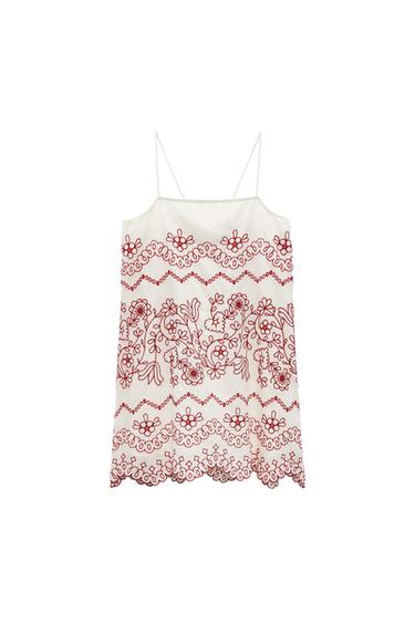 EMBROIDERED DRESS