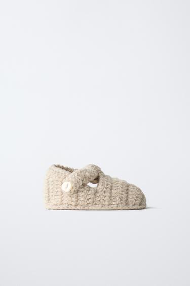 ПИНЕТКИ-БОСОНОЖКИ — Небеленый от Zara