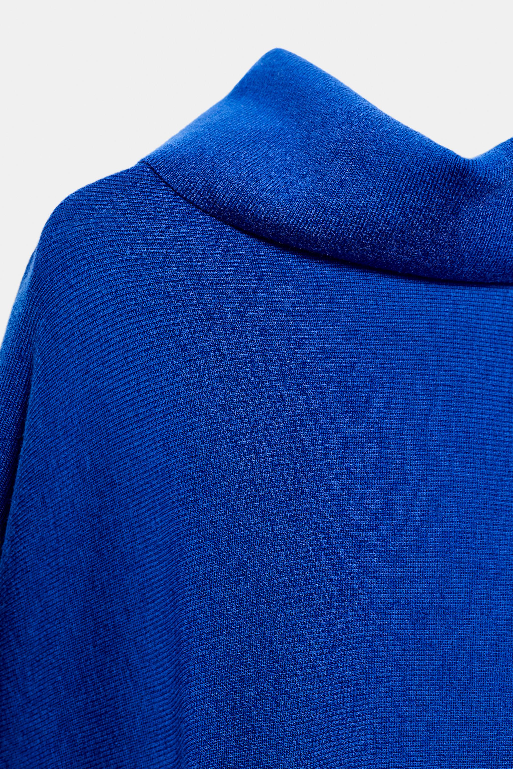 LONG BATWING SLEEVE KNIT JUMPER