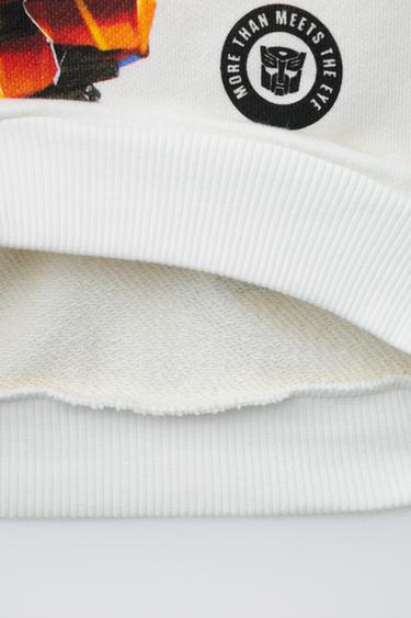 SWEAT IMPRIMÉ TRANSFORMERS® - Écru de Zara - Image 3