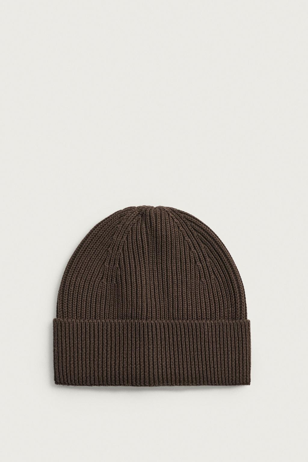 PURL KNIT BEANIE