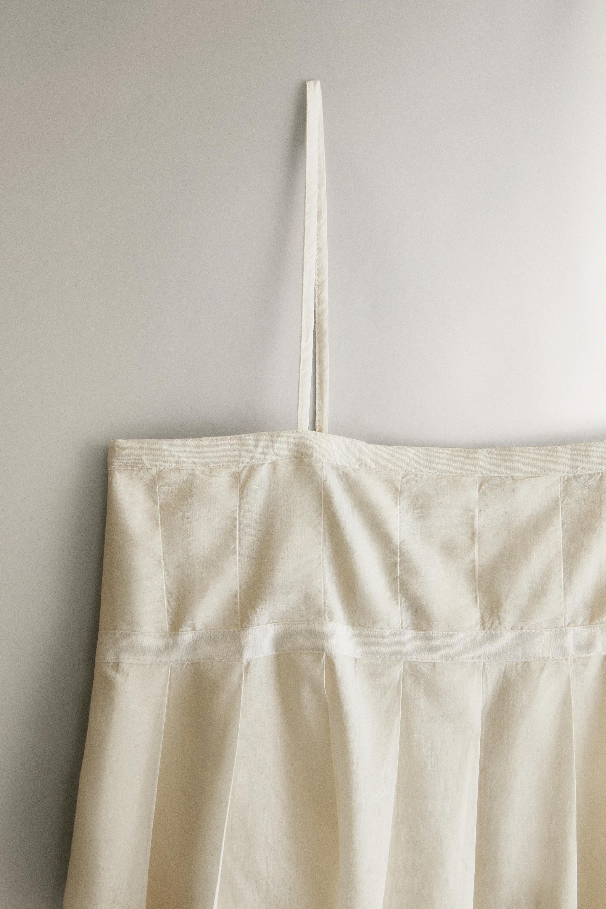 CHEMISE DE NUIT LONGUE PLISSÉE