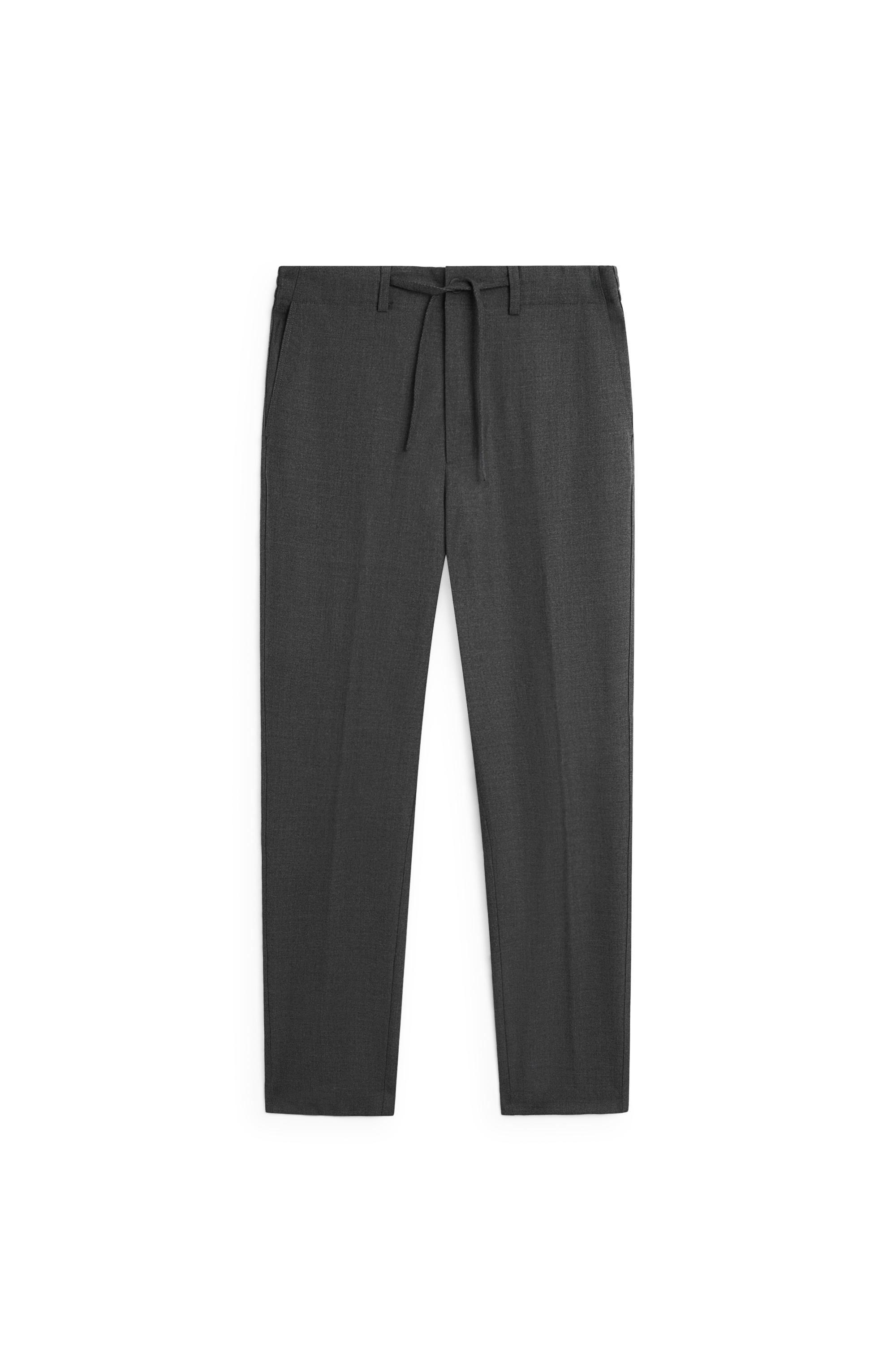 100% Cool Wool Pants - Gray | ZARA United States