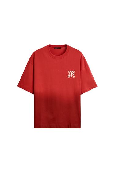 FADED PRINT T-SHIRT