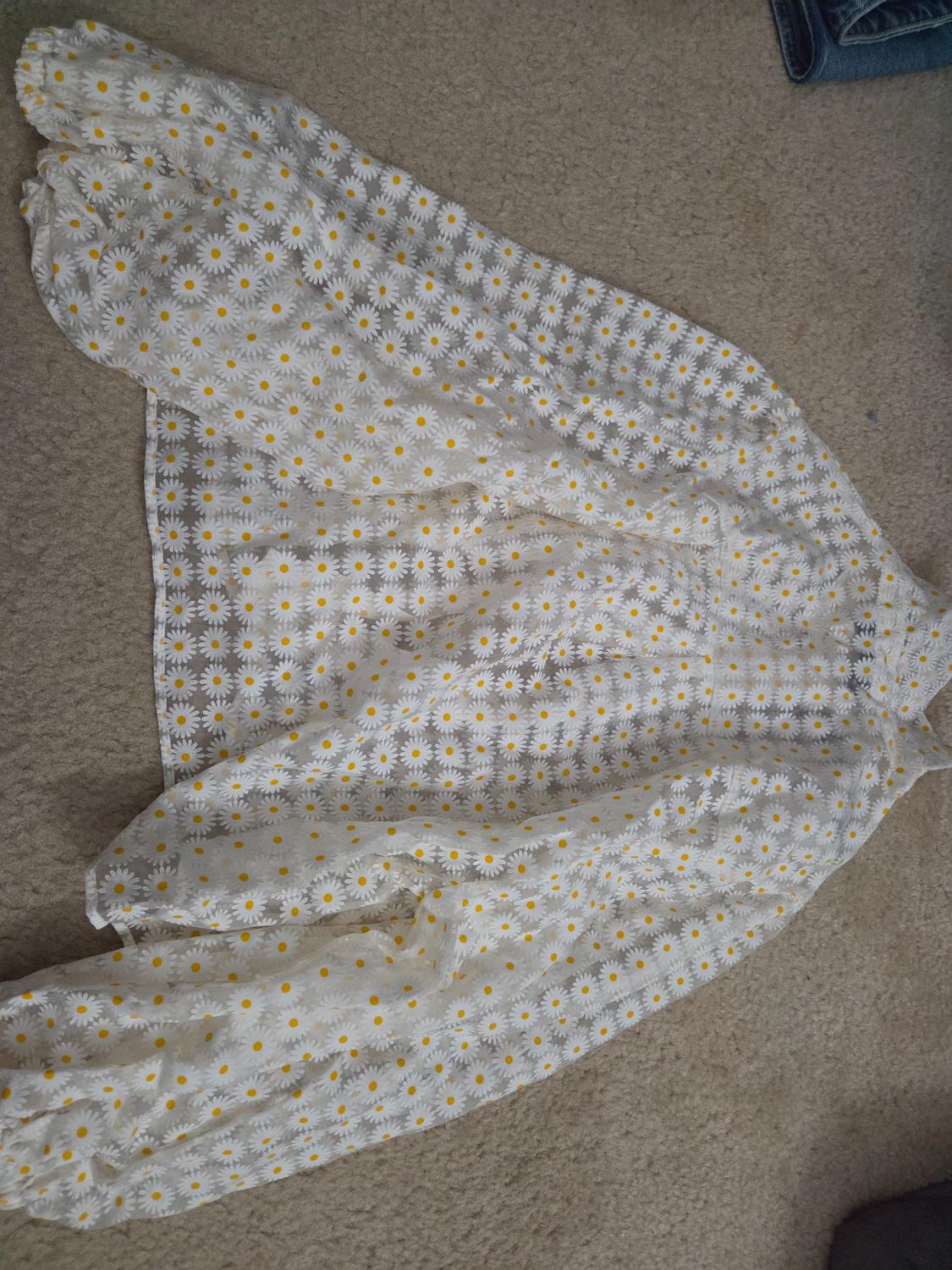FLORAL ORGANZA BLOUSE - Image 2