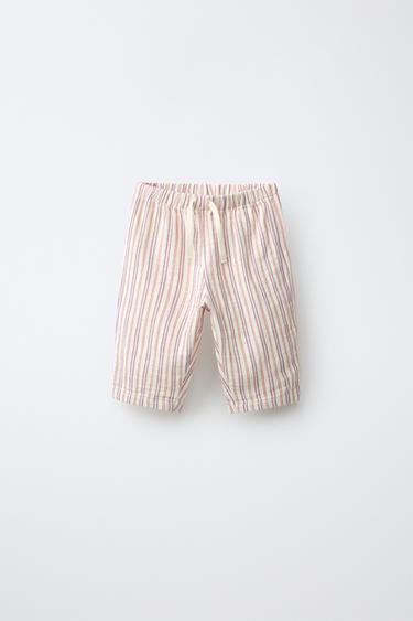 STRIPED TROUSERS - Multicoloured by Zara