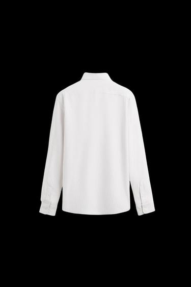 CAMISA REGULAR FIT - Crudo / Beige de Zara