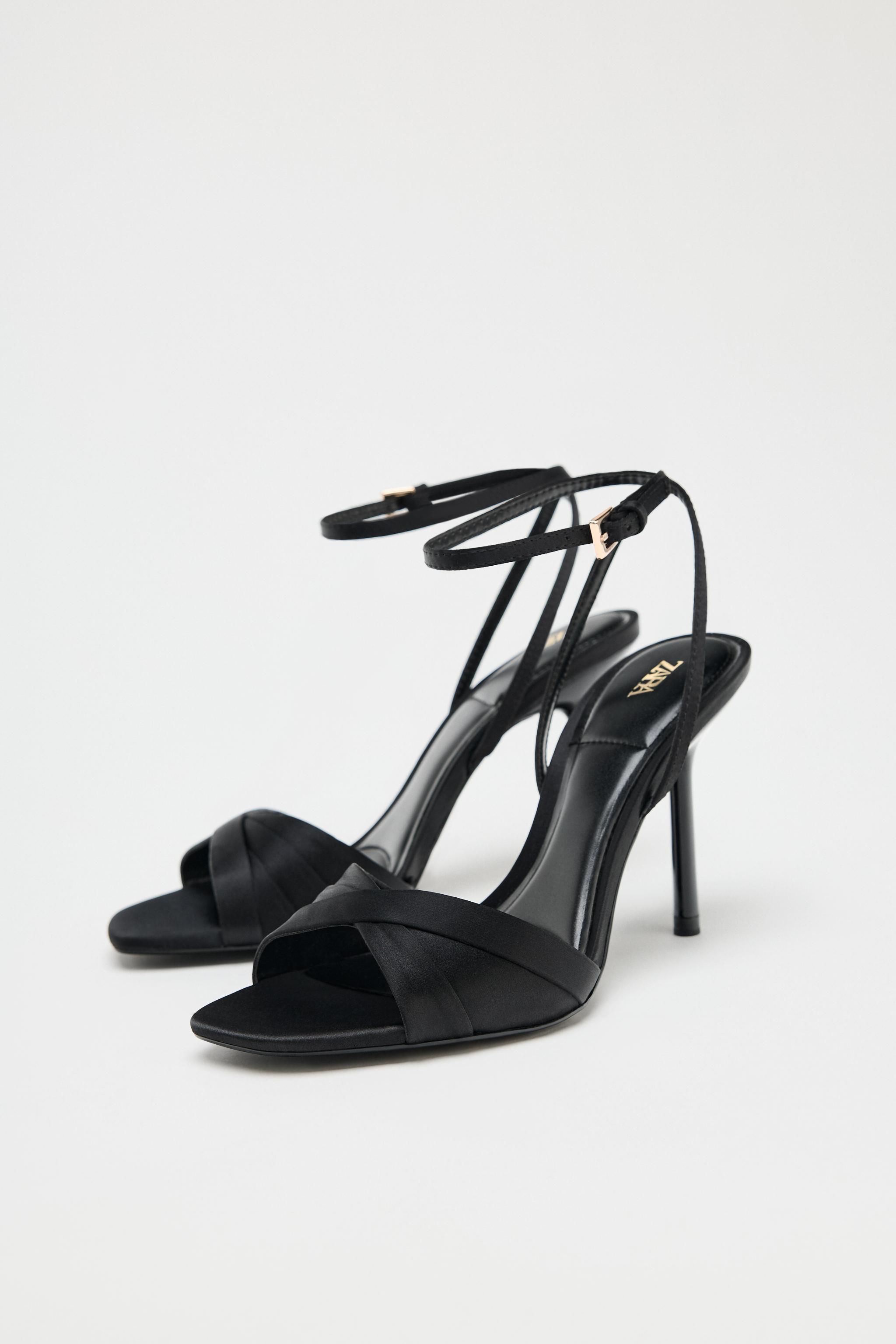 【ZARA】サテンハイヒールサンダル 2310/510/002 ZARA】サテンハイヒールサンダル 2310/510/002 (ZARA/サンダル