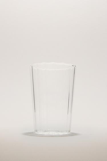 Zaras DRICKSGLAS I BOROSILIKATGLAS MED LINJER - 990
