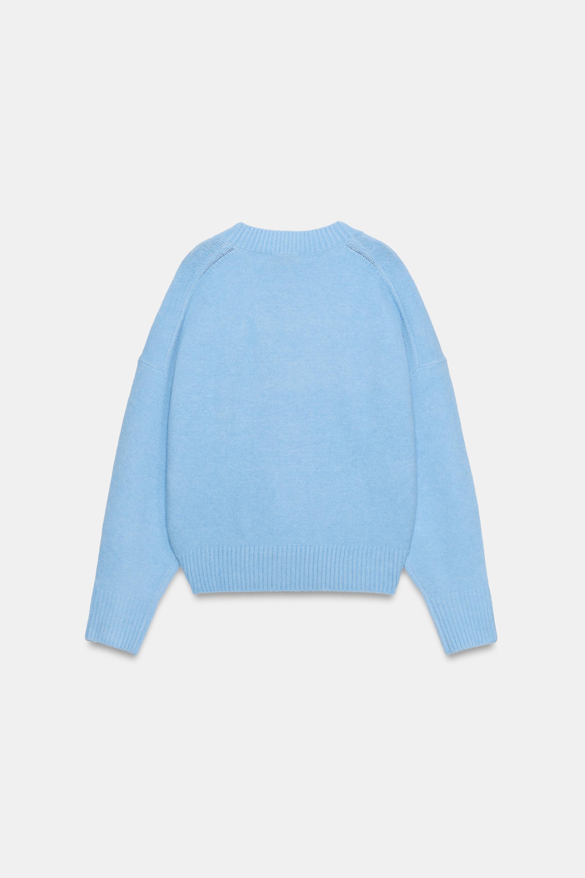 Женские свитеры Zara SOFT-KNIT JUMPER — фото 6