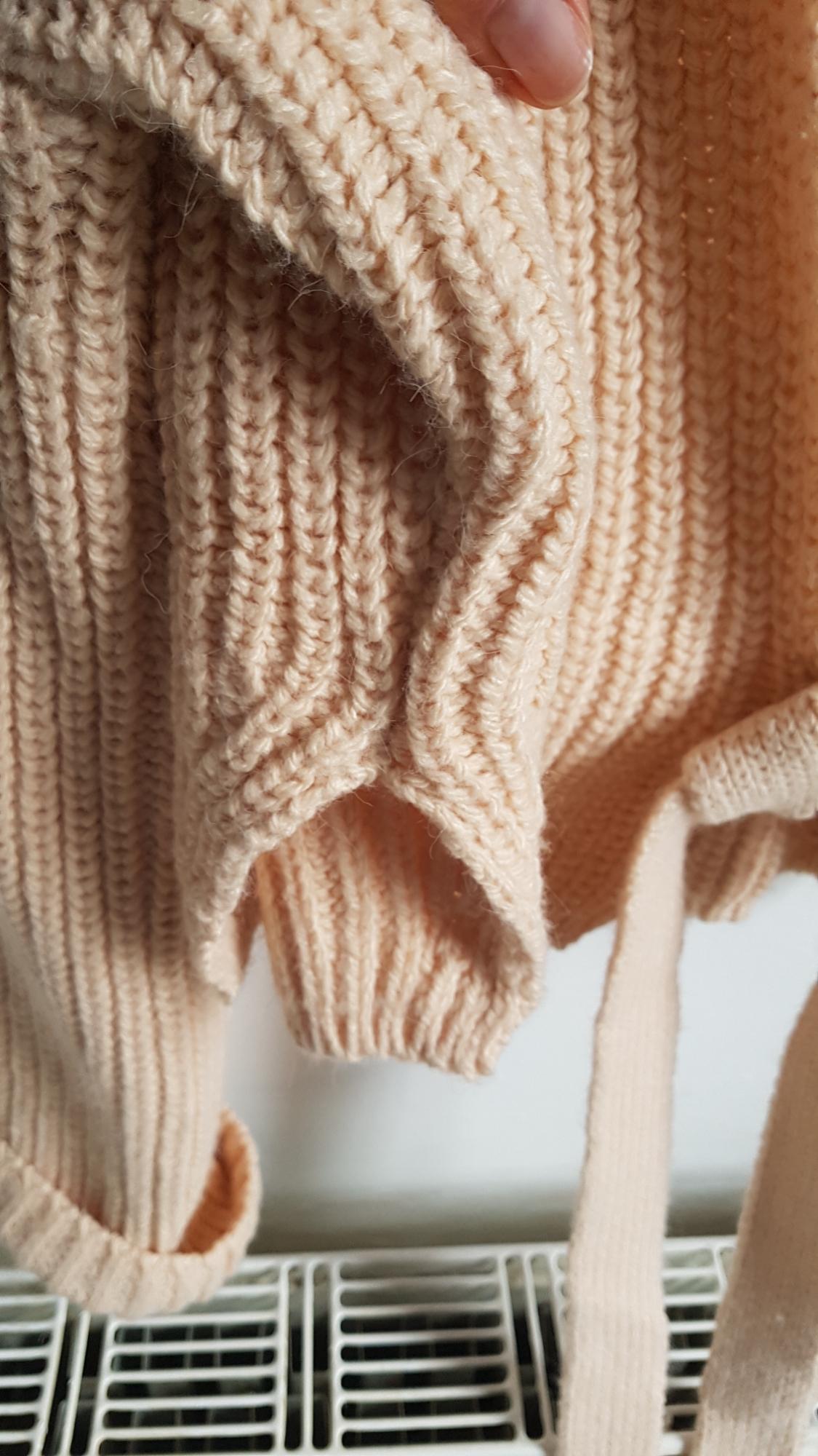 CROSSOVER CARDIGAN WITH TIE DETAIL - Image 5