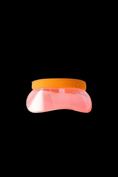 TRANSPARENTES VISIER - Neonorange von Zara - Bild 0