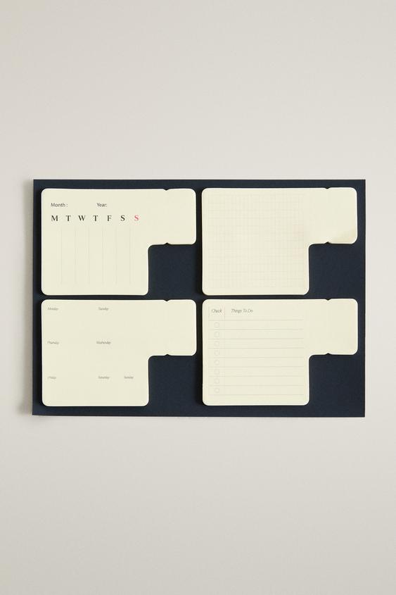 SET OF STICKY NOTES - Multicoloured by Zara - Image 0