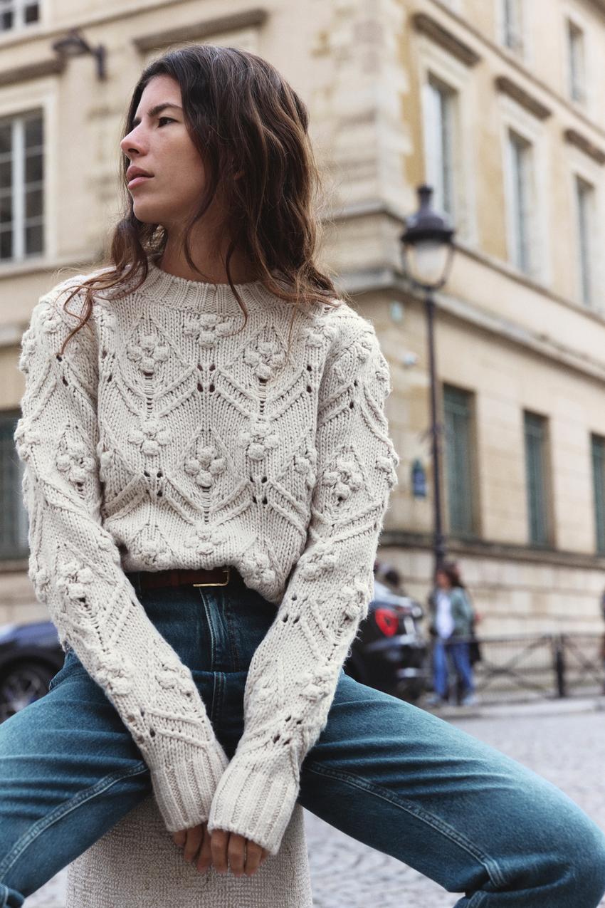 Women´s Cable Knit Sweater | Explore our New Arrivals | ZARA 