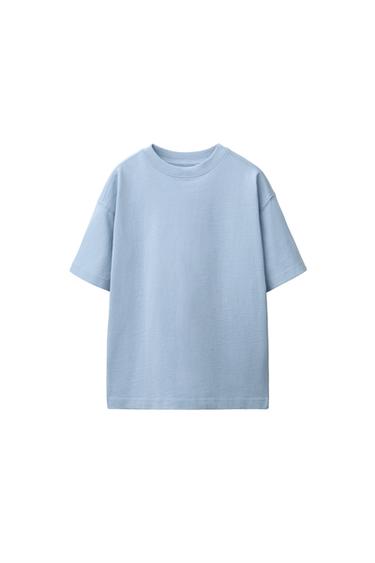 T-SHIRT LISA - Azul-pastel da Zara - Imagem 0