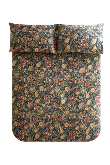 CAPA DE EDREDOM COM ESTAMPA DE FLOR - da Zara