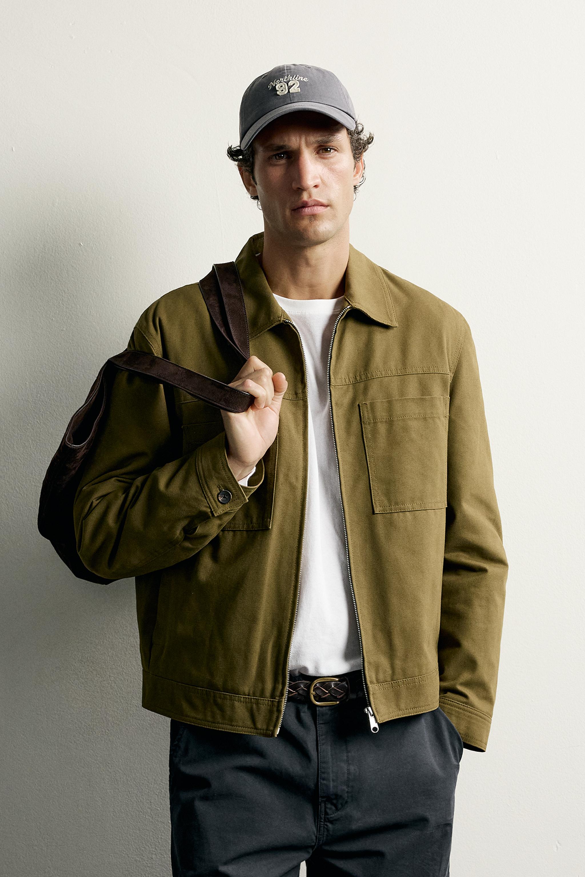 ZIP-UP PADDED OVERSHIRT