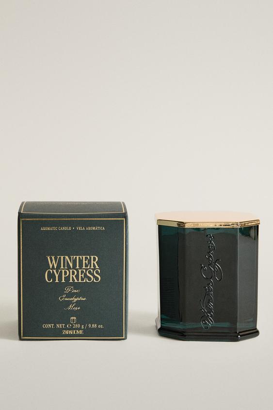 (280 G) BOUGIE PARFUMÉE WINTER CYPRESS - whisky de Zara - Image 0