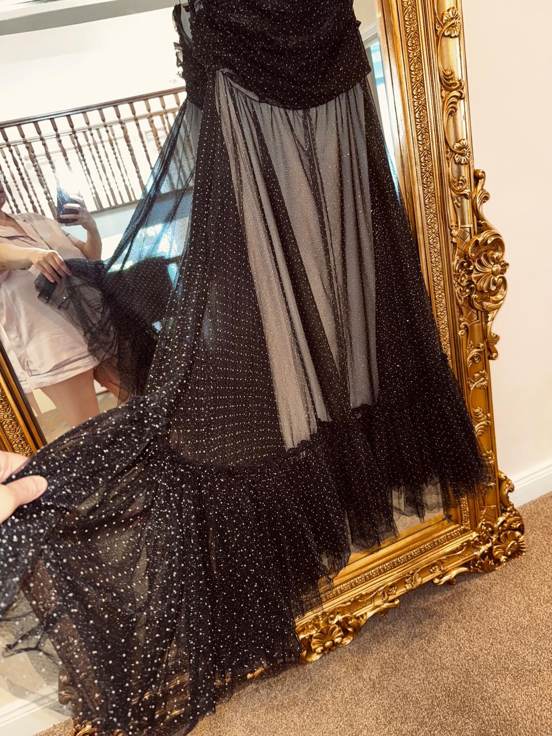 LONG TULLE DRESS - Image 8