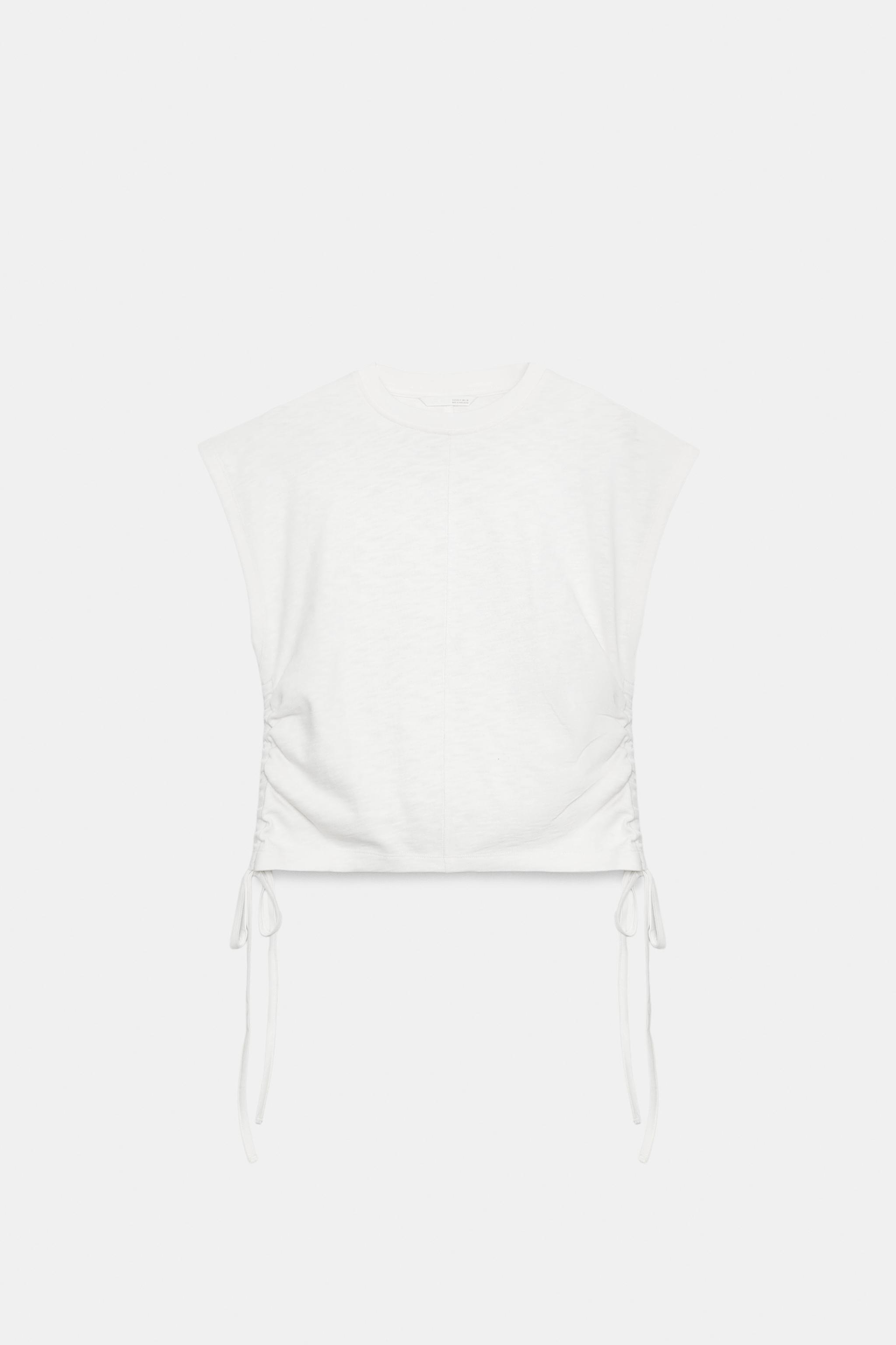 RUSTİK BÜZGÜLÜ T-SHIRT - Görsel 5