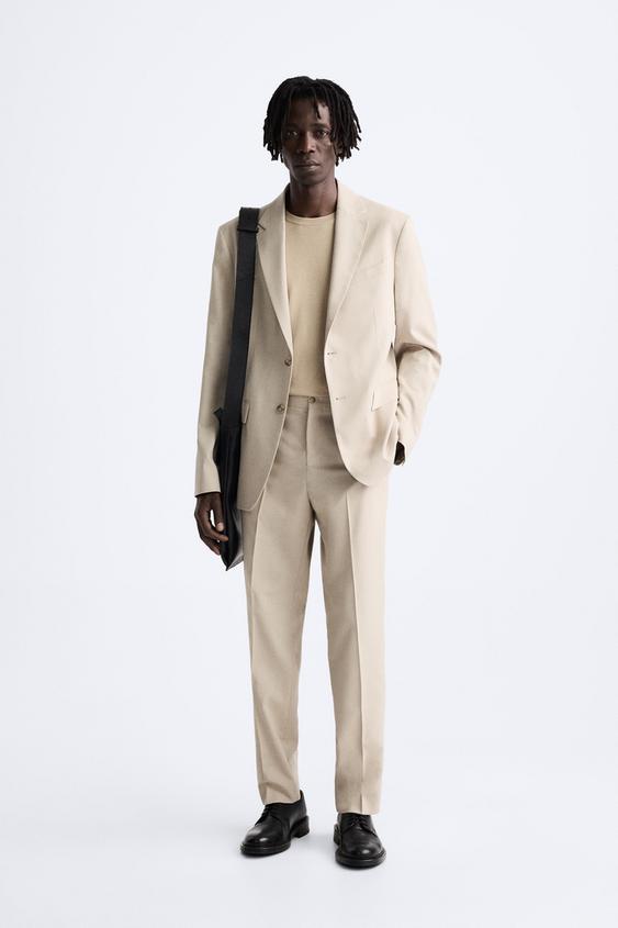 TEXTURED WEAVE COMFORT SUIT | ZARA United States