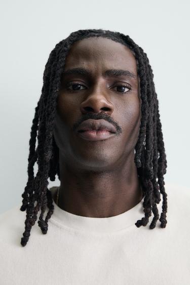 SWEAT COUPE BOXY STRUCTURÉ - Beige clair de Zara - Image 5