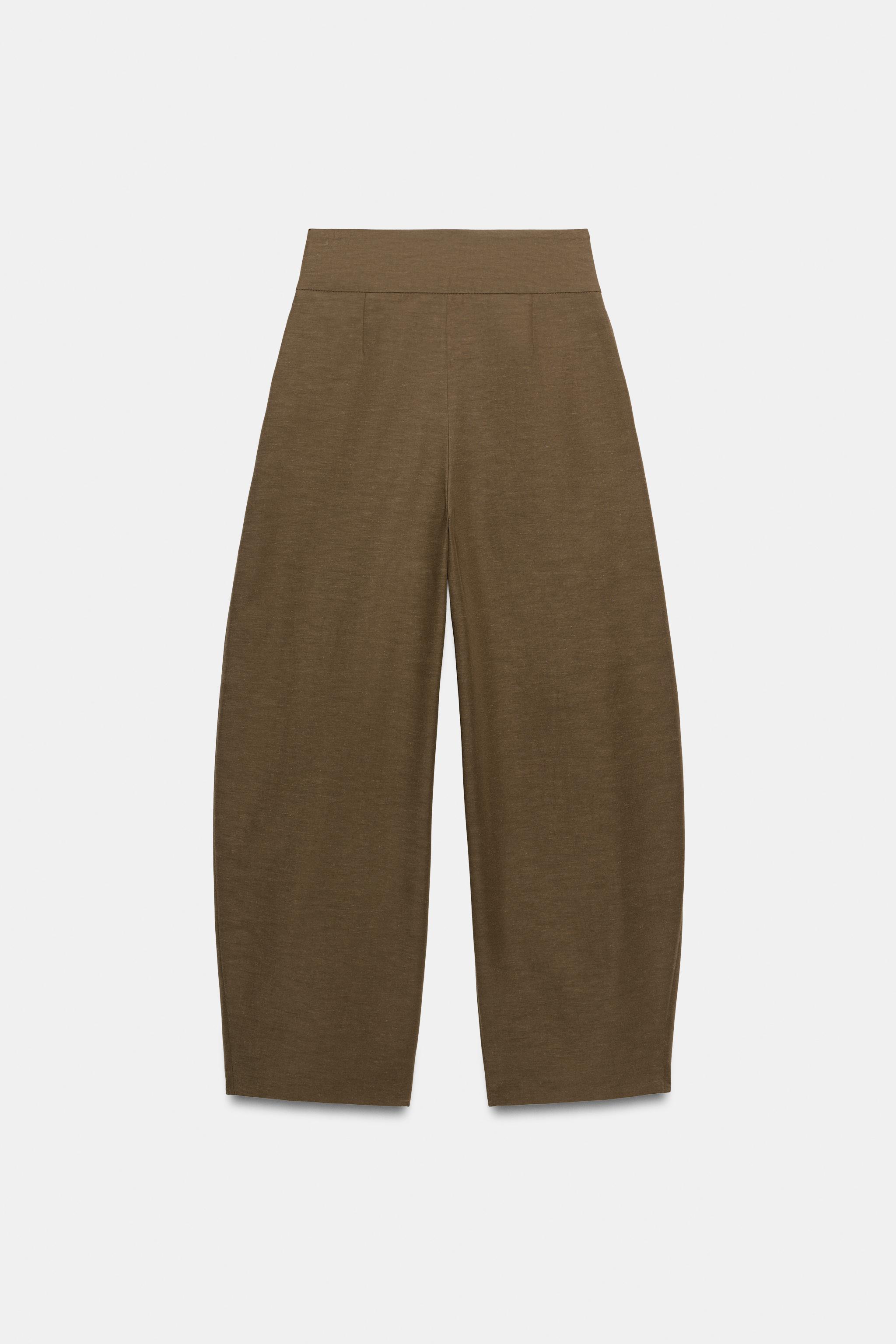 PANTALON BALLON À PLIS