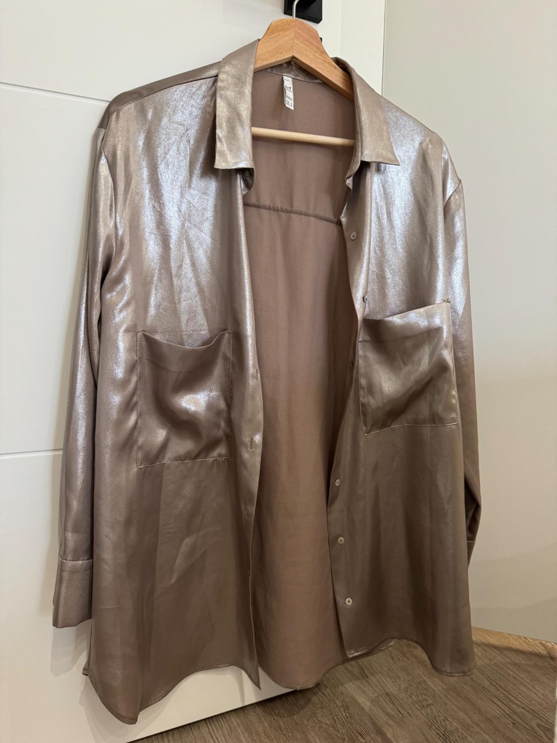METALLIC COLOURED SHIRT