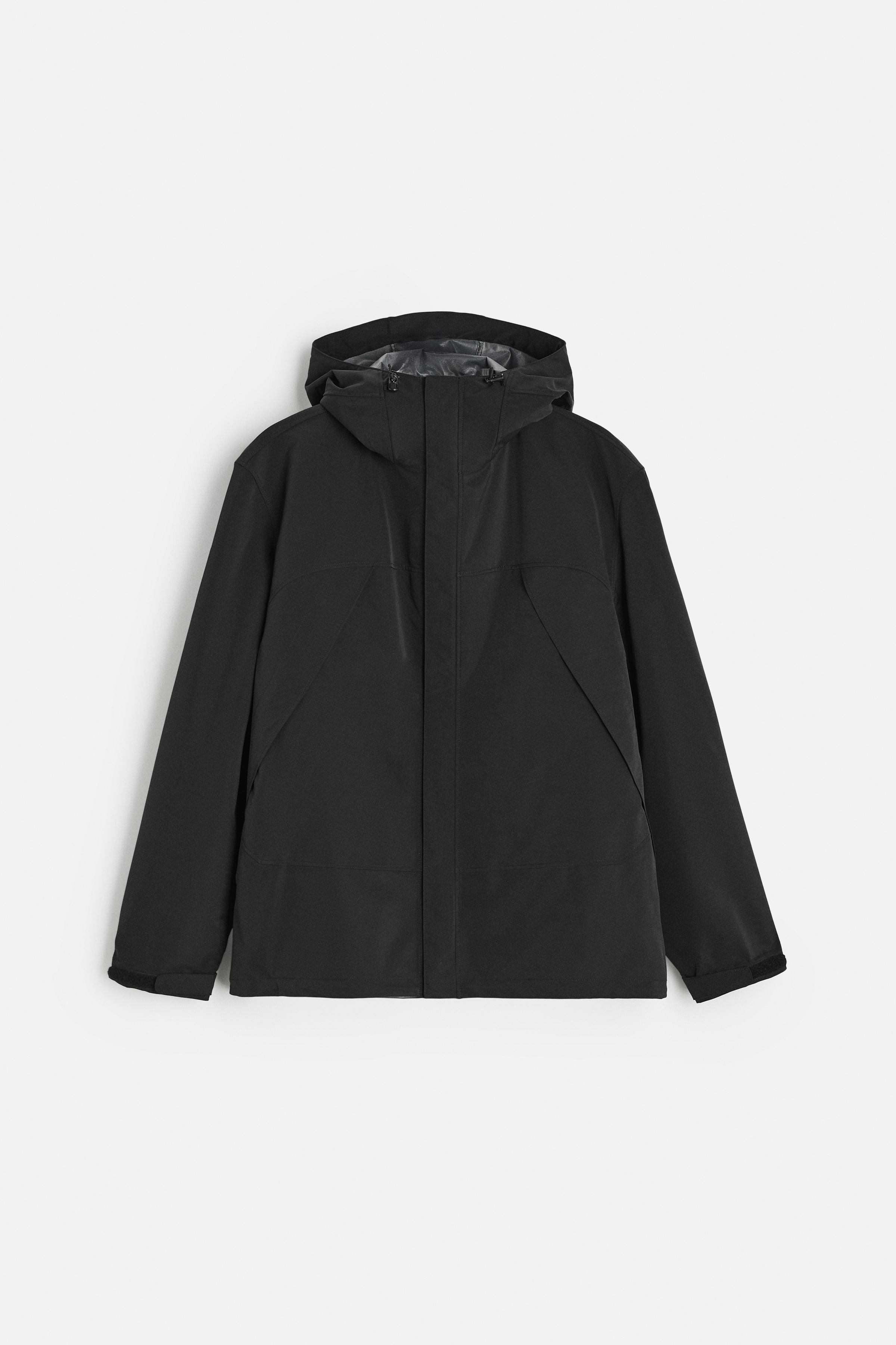 Parka water repellent zara best sale