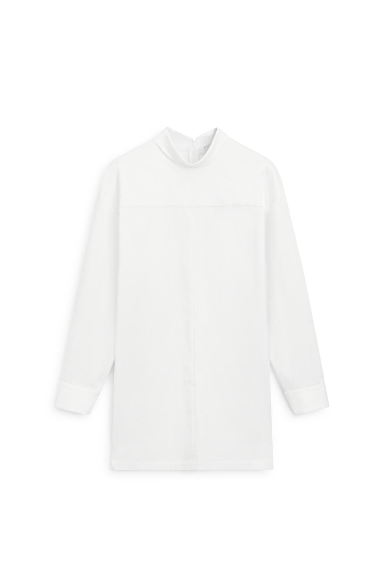 High neck zipper blouse - LIMITED EDITION — White