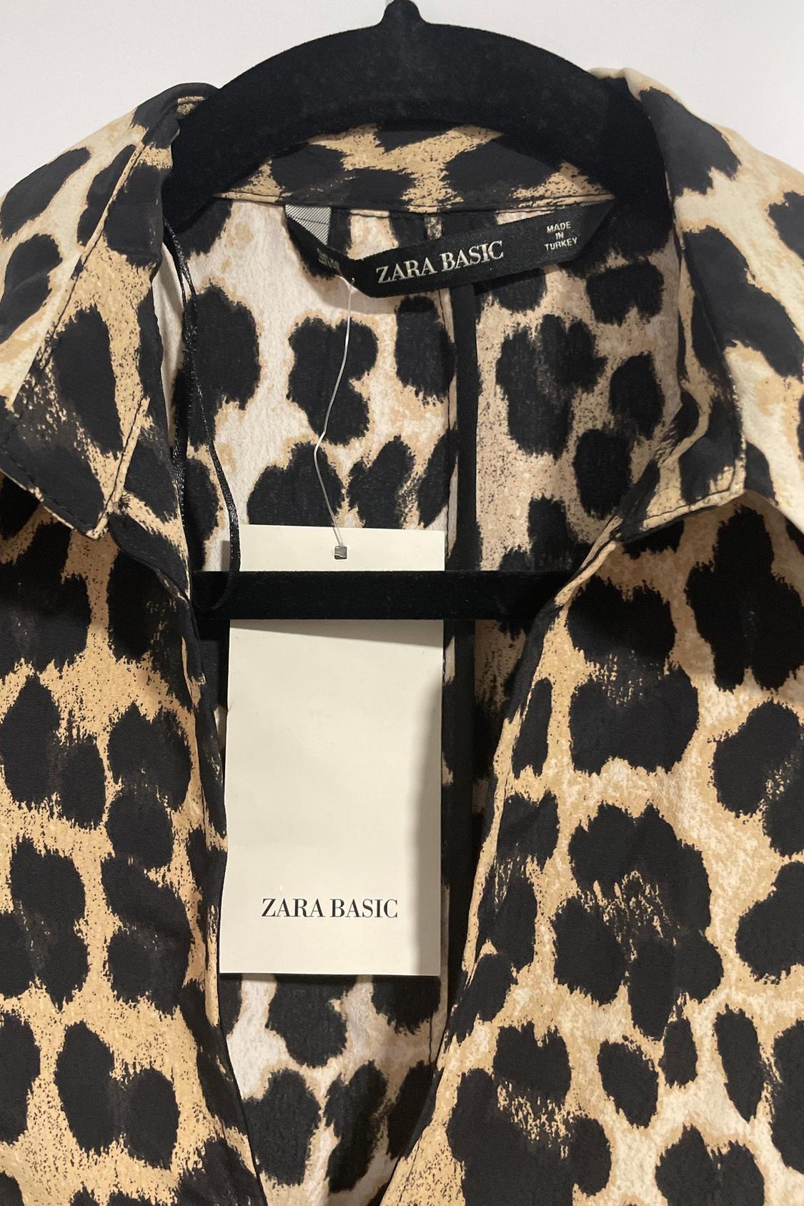 LEOPARD PRINT SHIRT DRESS - Image 2
