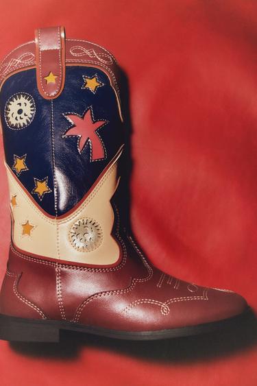 BOTA COWBOY FANTASÍA - Multicolor de Zara