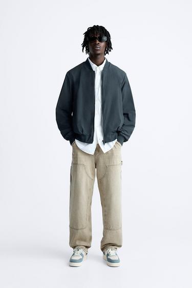 ДЖИНСОВЫЕ КРОССОВКИ В СТИЛЕ РЕТРО — Синий от Zara — изображение 0