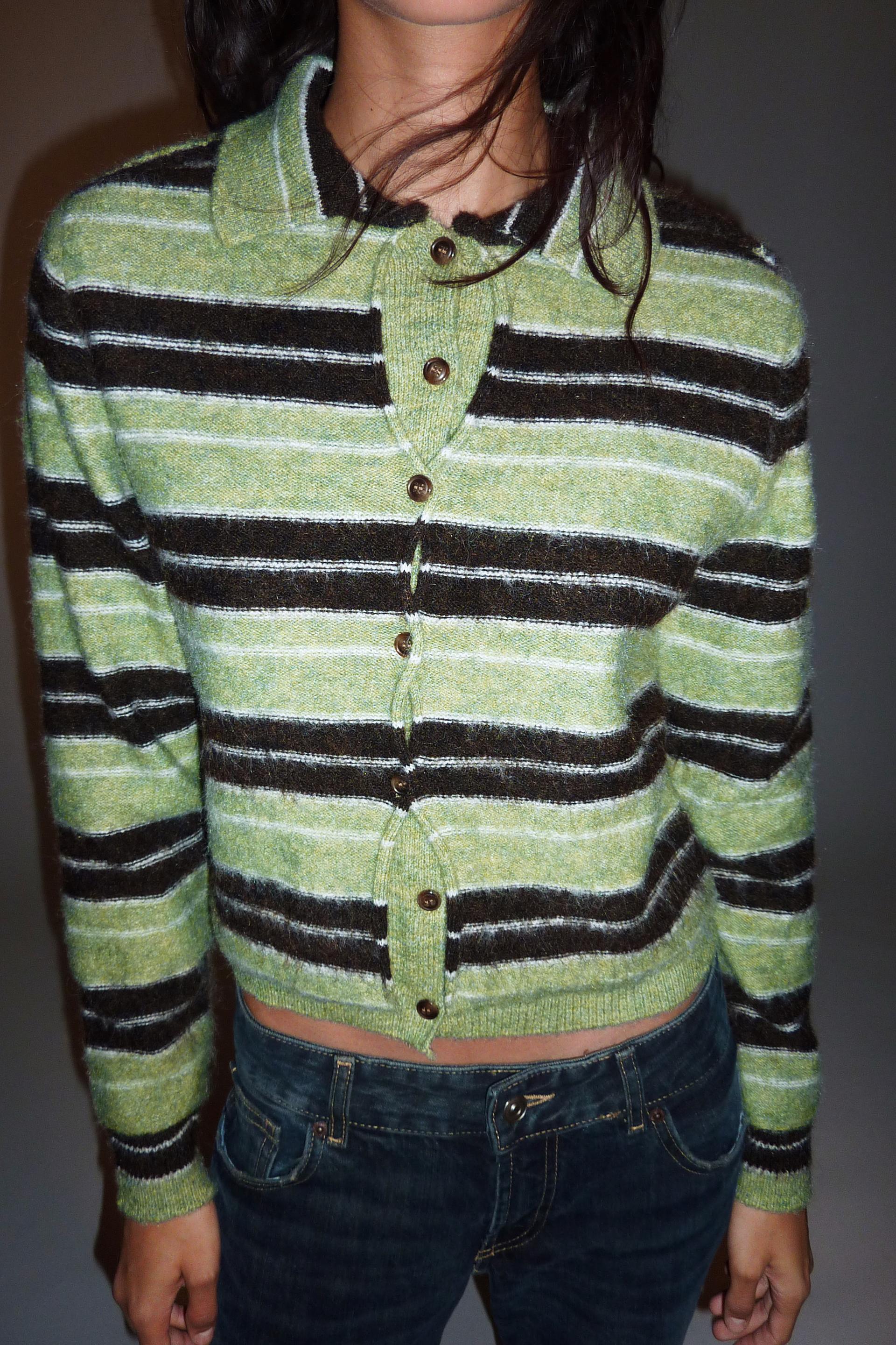 STRIPED CARDIGAN thumbnail 5