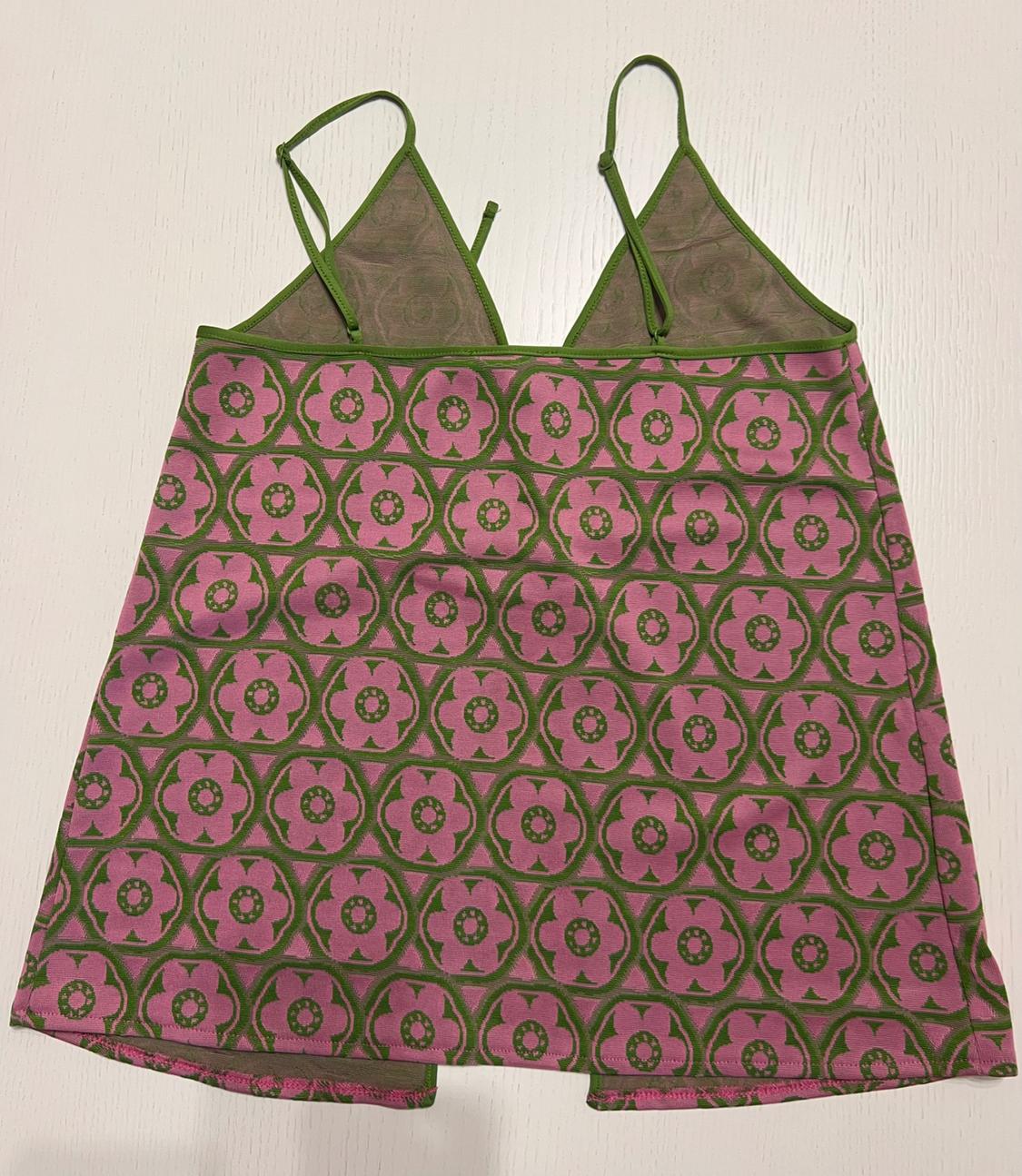 STRAPPY JACQUARD TOP - Image 3