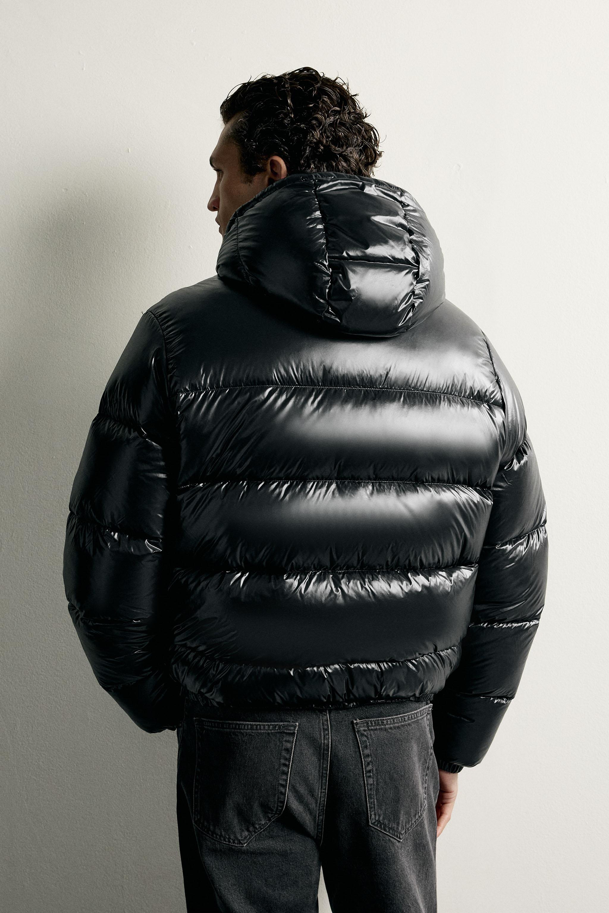 Мужские куртки Zara WATER-REPELLENT 80/20 DOWN JACKET — фото 3