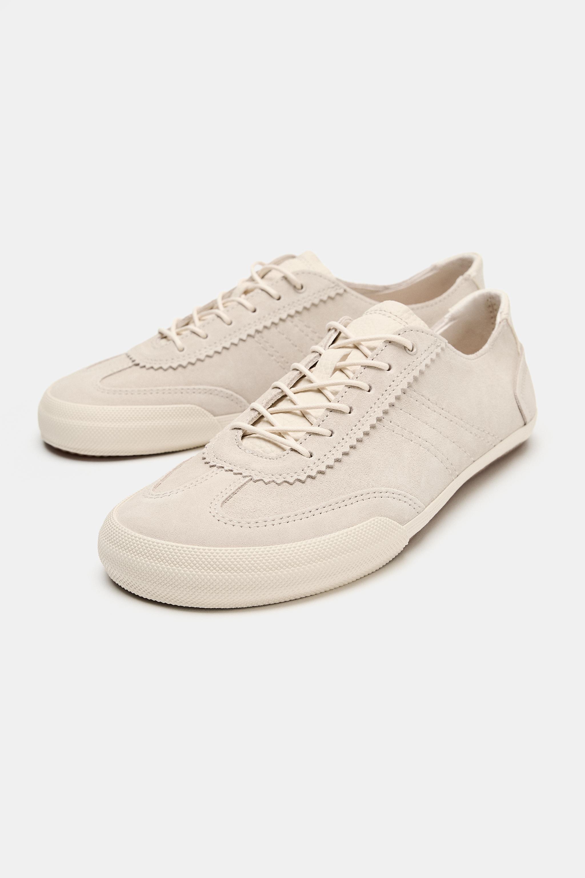 Zara SÜET BAREFOOT SPOR AYAKKABI görsel 6
