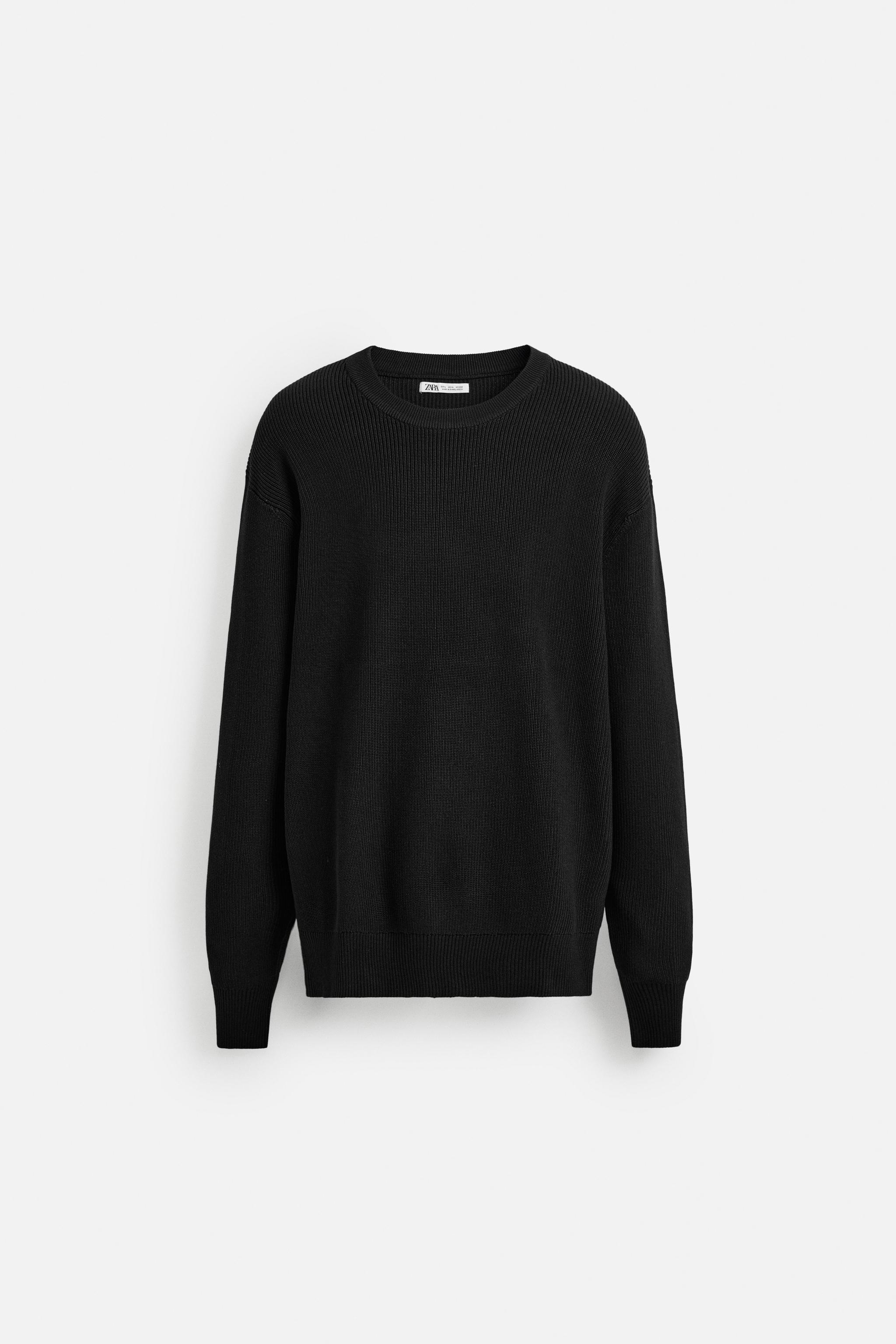Knit Sweater Pullover In Maglia Oversize Zara PURL KNIT SWEATER
