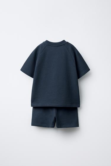 ENSEMBLE DE JOGGING ÉTIQUETTE - Bleu de Zara - Image 1